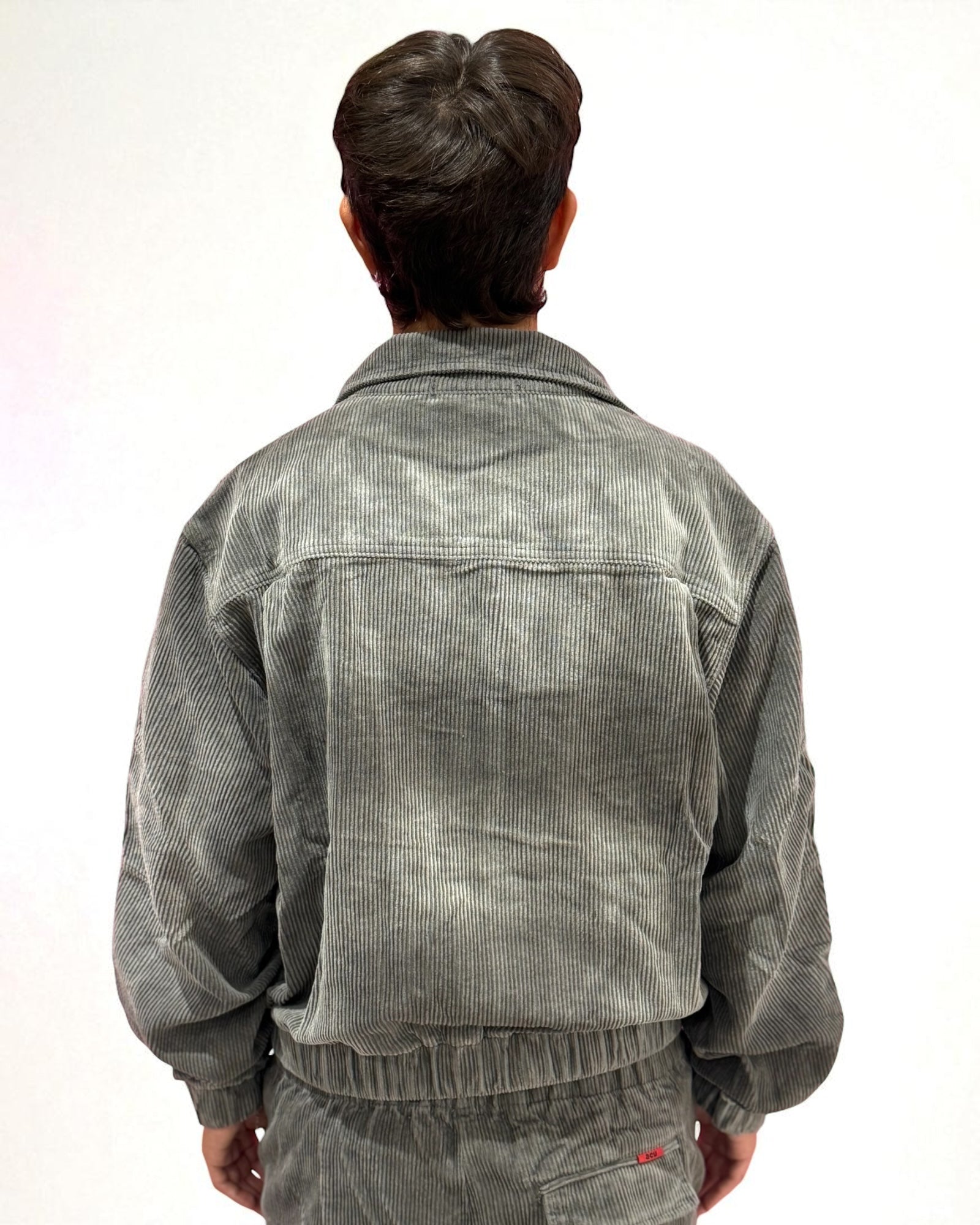 CORDUROY JACKET GREY