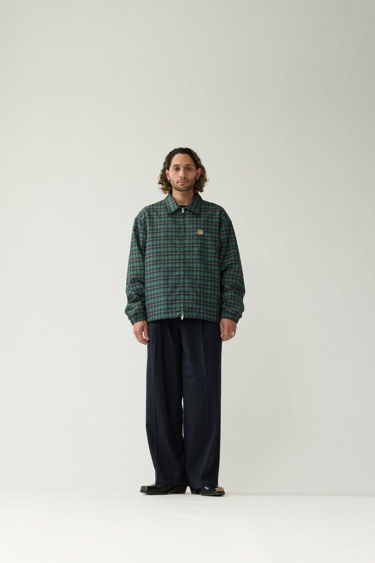 COACH JACKET GREEN