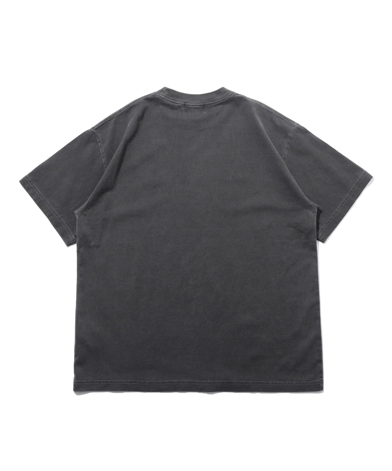 LABEL S/S TEE STONE WASHED