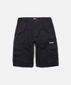 LABEL RIPSTOP SHORTS BLACK