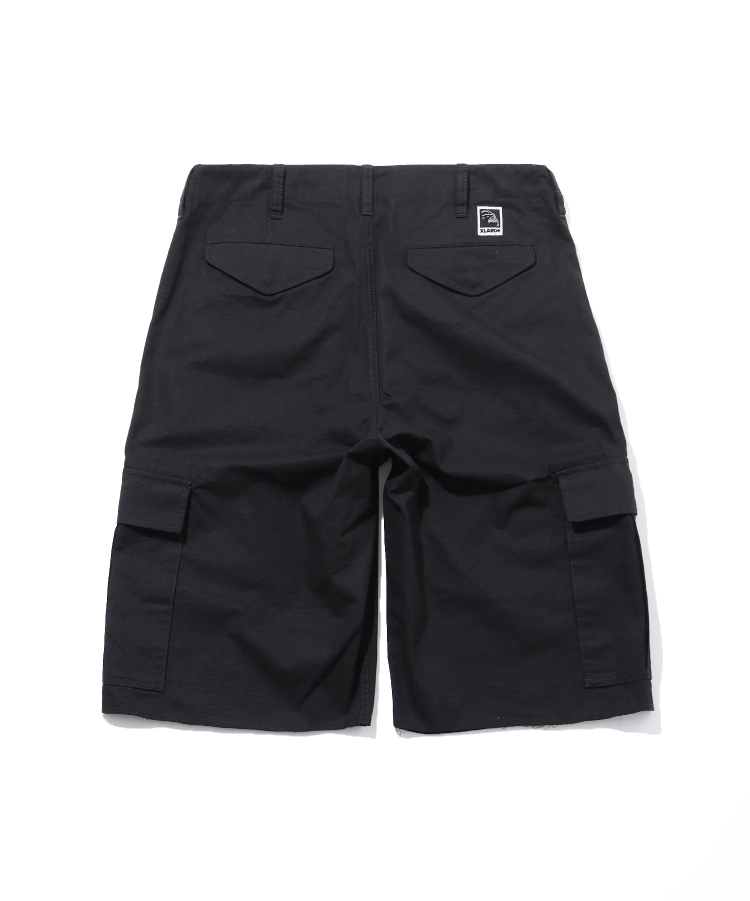 LABEL RIPSTOP SHORTS BLACK
