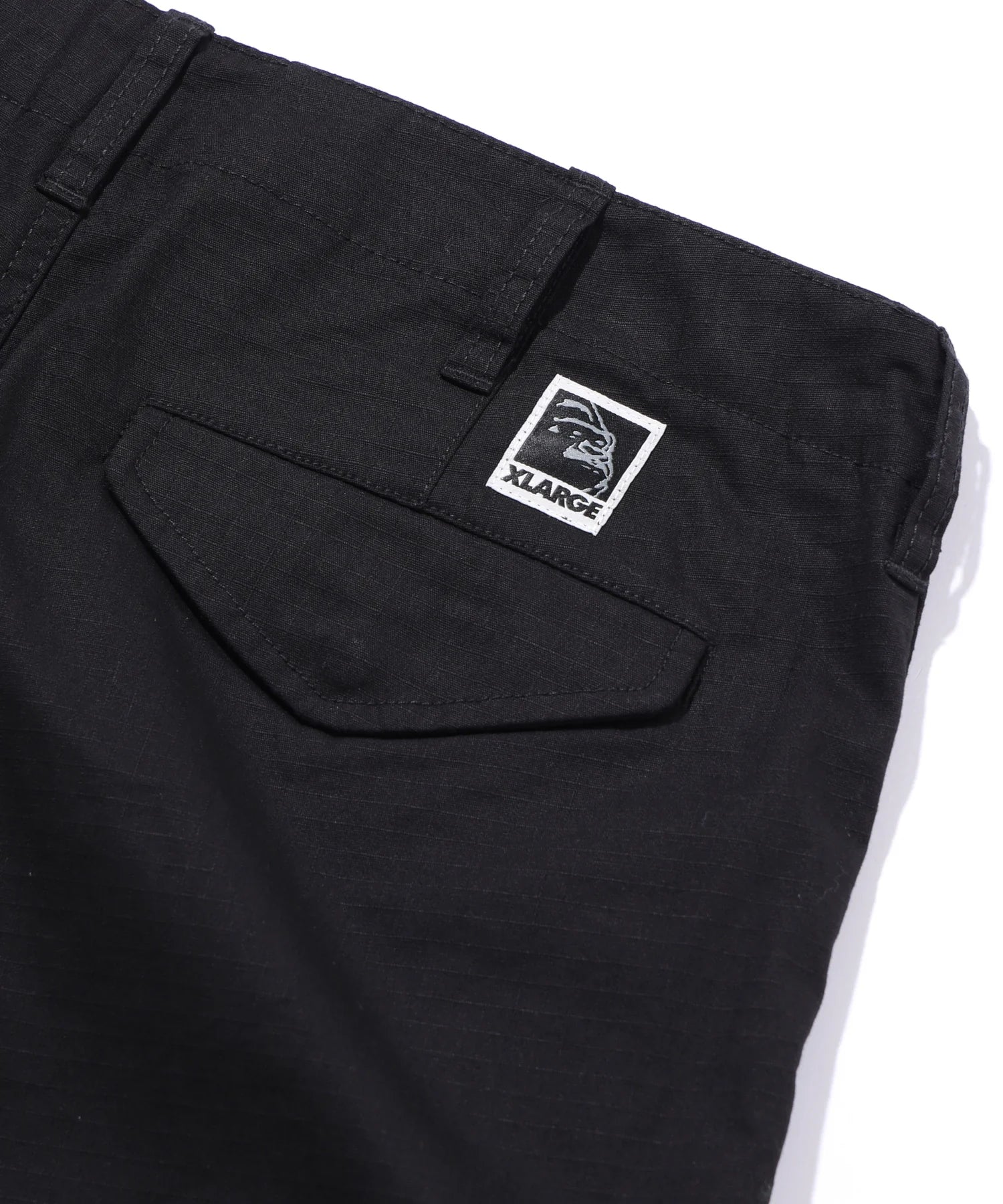 LABEL RIPSTOP SHORTS BLACK