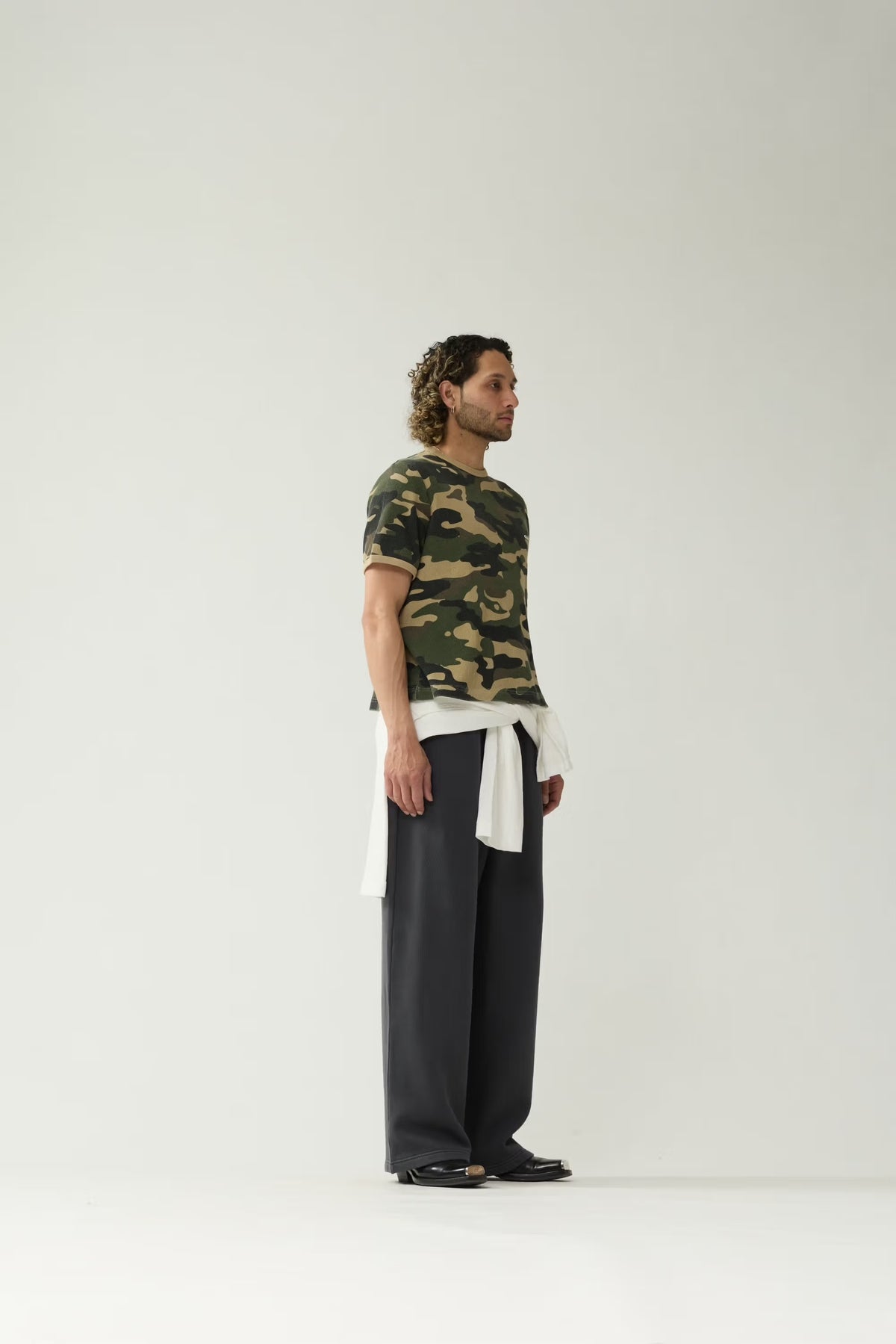 WAFFLE TEE CAMO