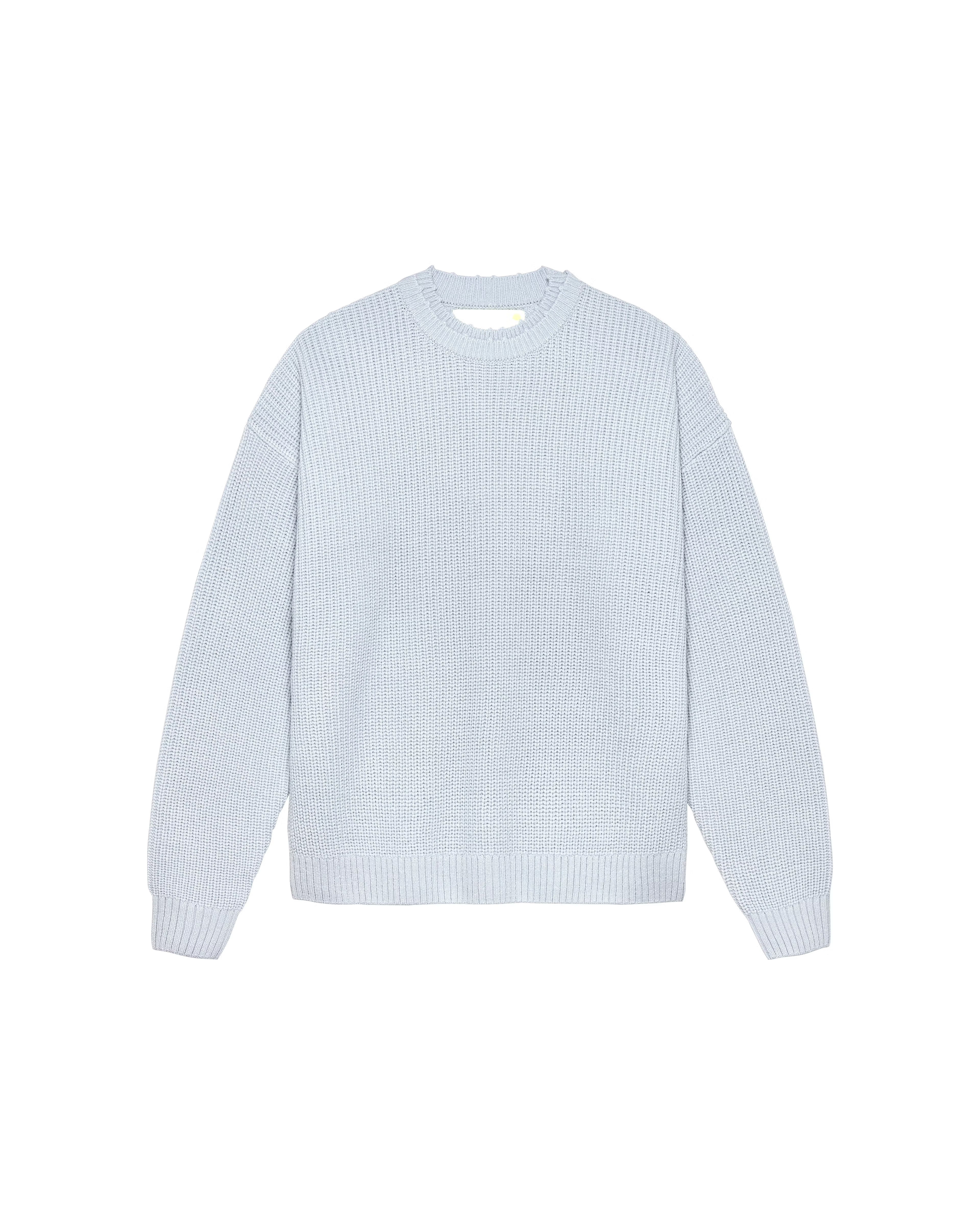 BIG LOGO CREWNECK BABY BLUE/ECRU