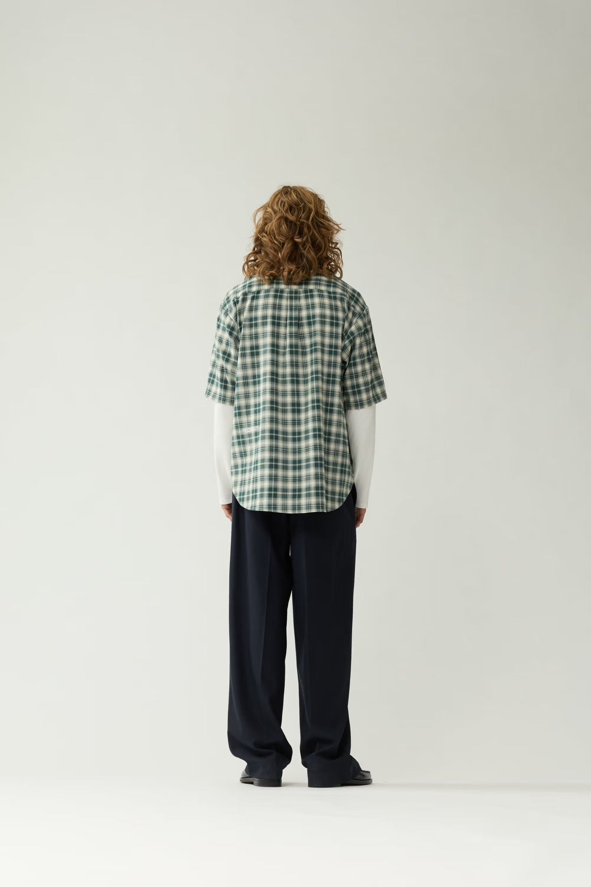 DOUBLE LAYER SHIRT GREEN