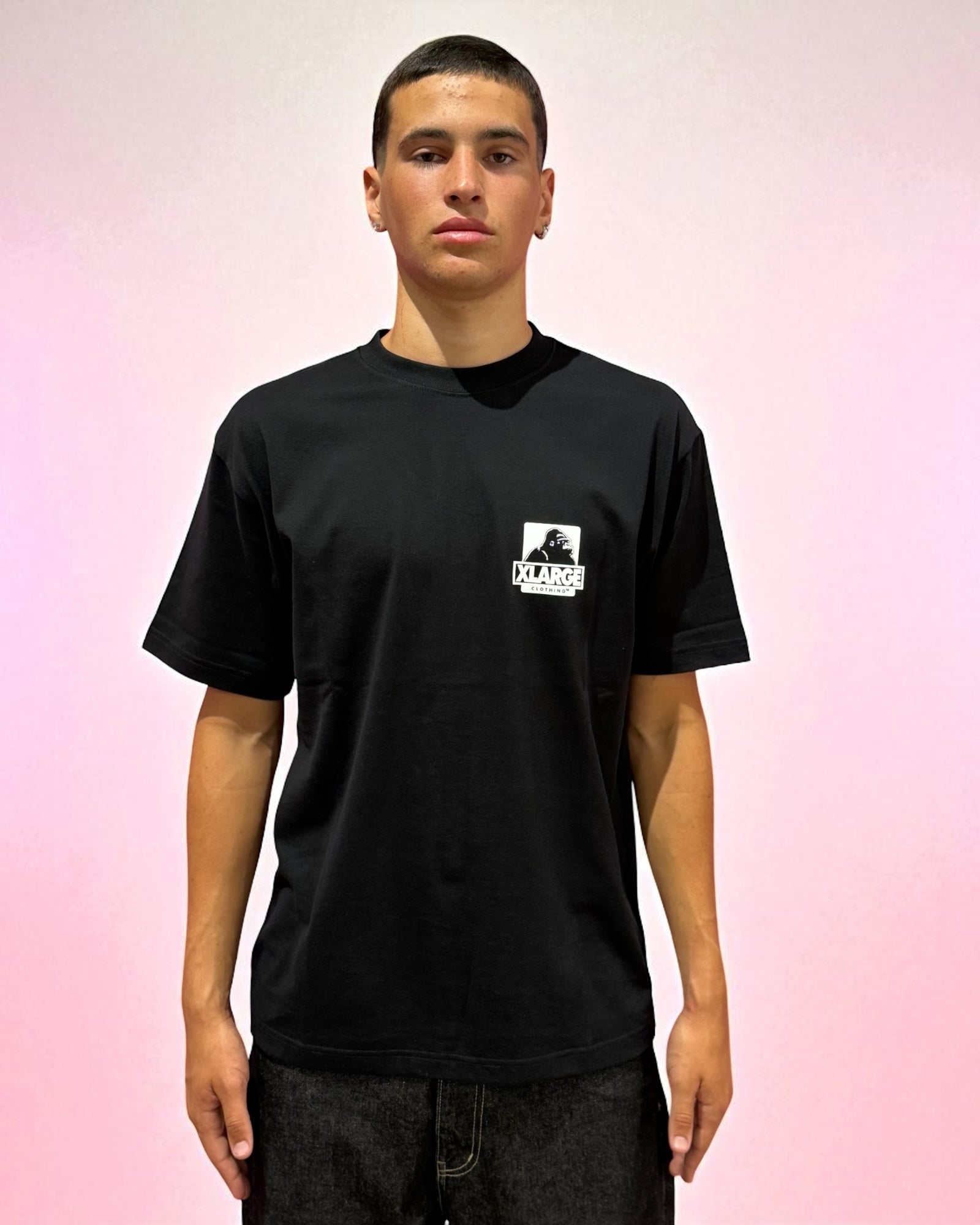 BACKSIDE TEE LOGO BLACK