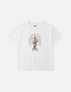 American "Ebisu" Print Relax Fit T-shirt