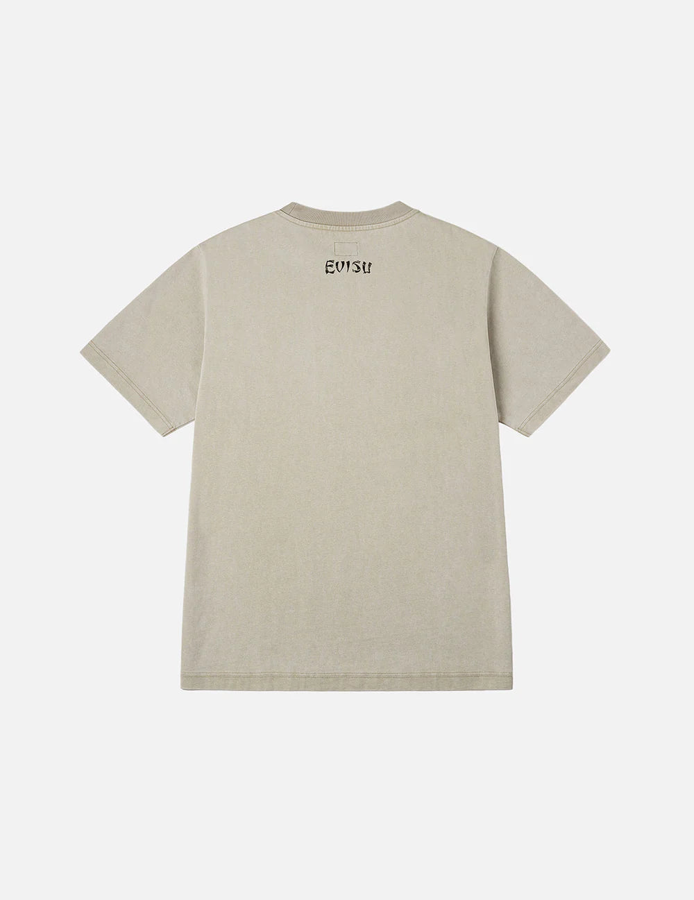 Hand-Drawn Seagull Print Relax Fit T-Shirt