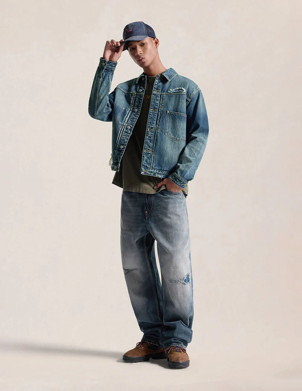 Giacca di jeans Daicock rosa