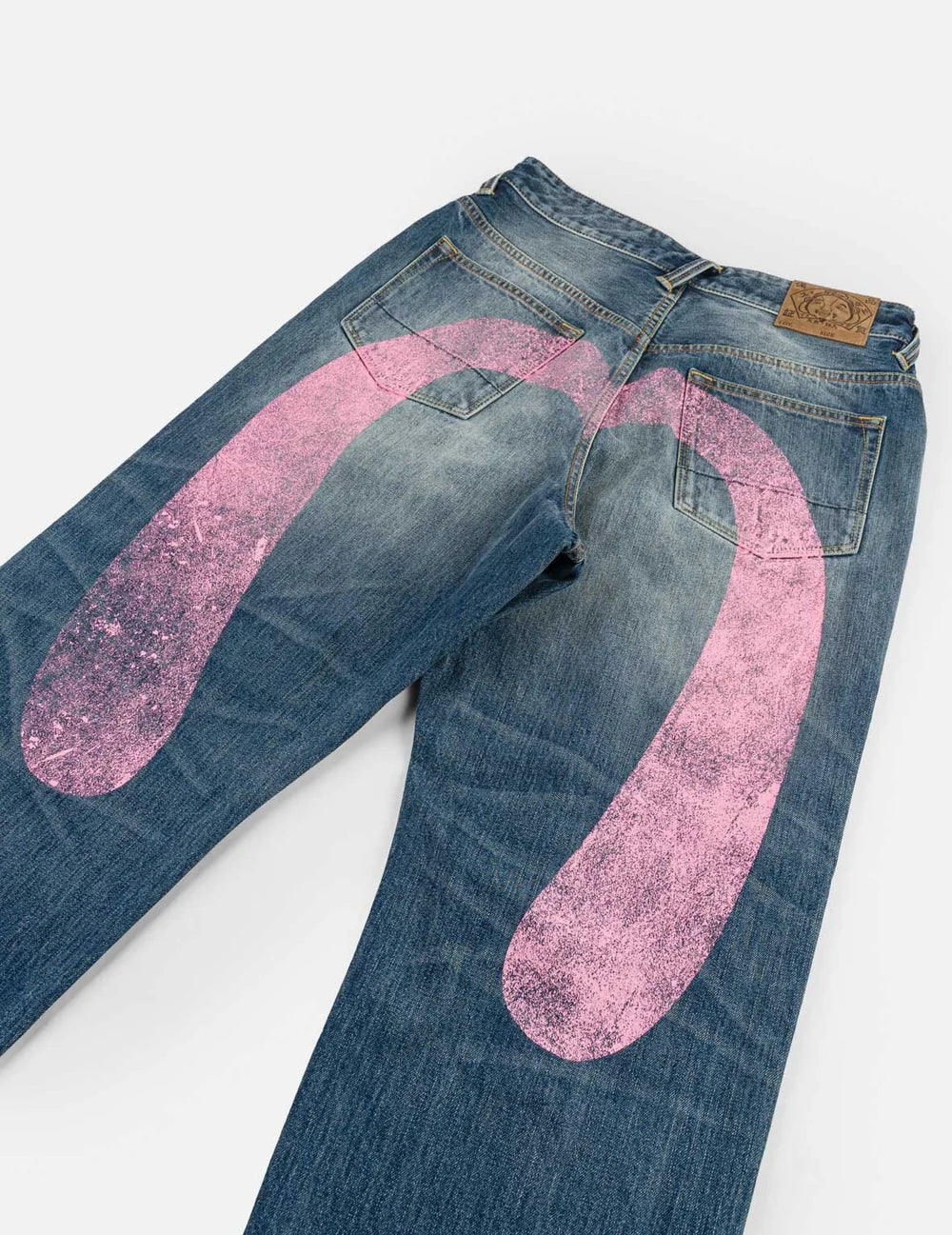 Jeans strappati Daicock rosa