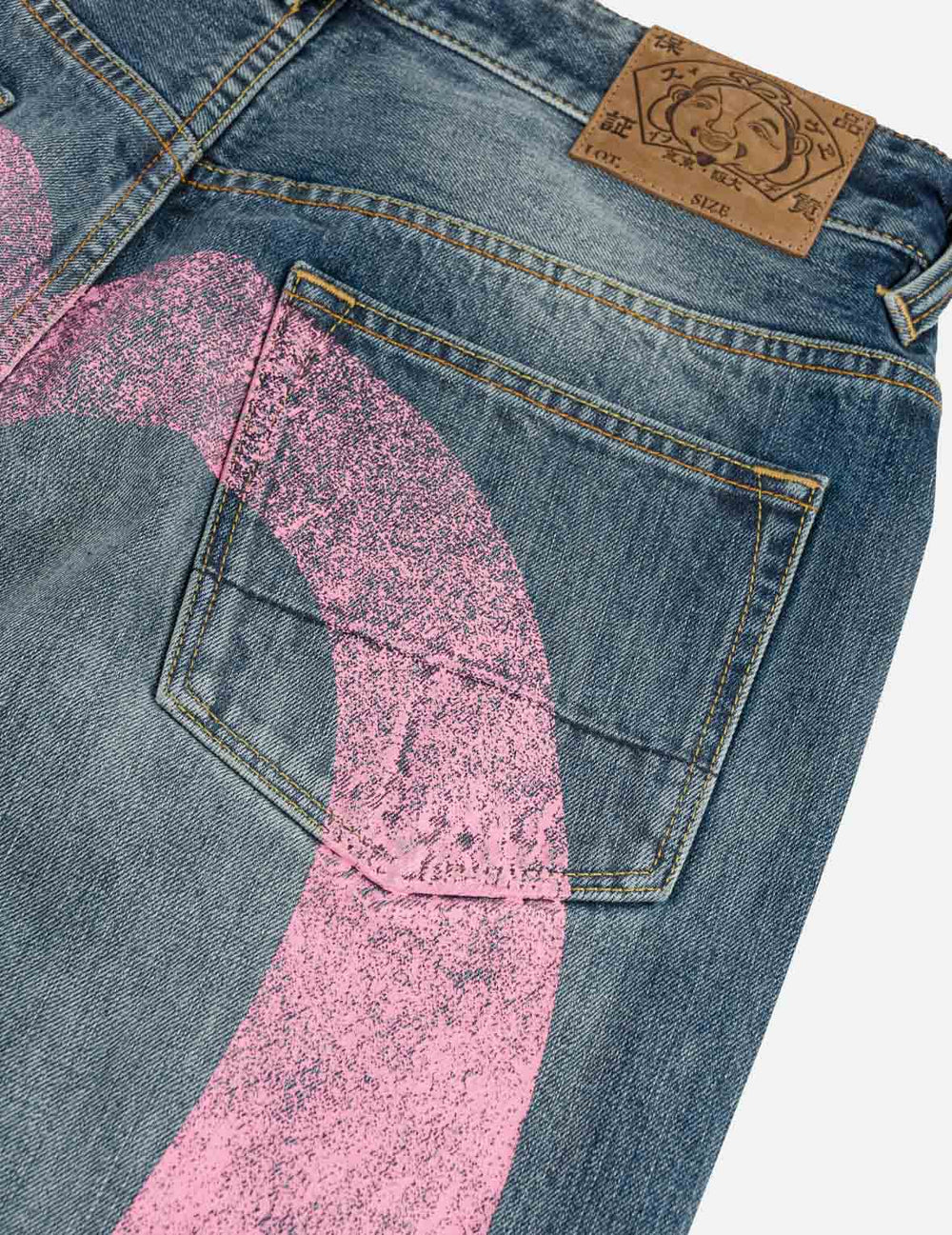 Jeans strappati Daicock rosa