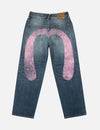 Jeans strappati Daicock rosa