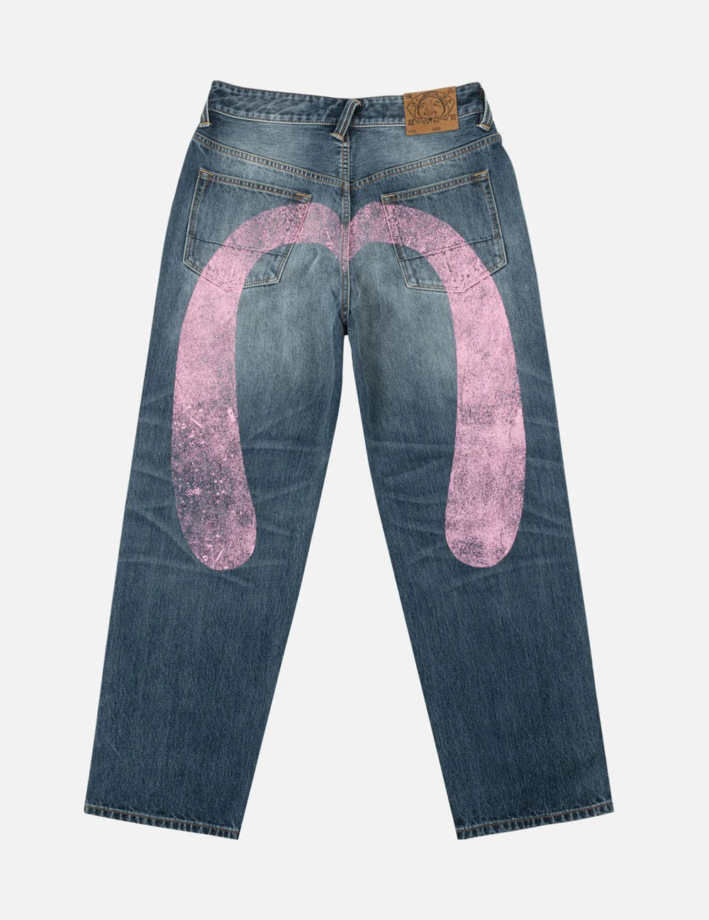 Jeans strappati Daicock rosa