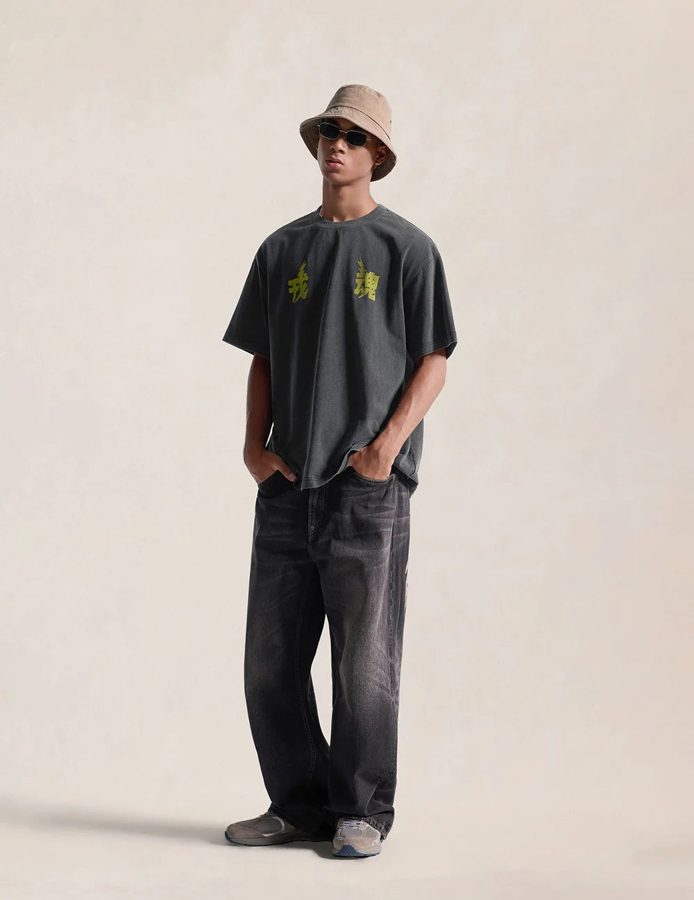 T-shirt con stampa Ebisu Spirit Lightning & Daicock