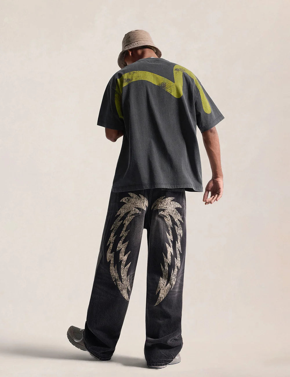 T-shirt con stampa Ebisu Spirit Lightning & Daicock