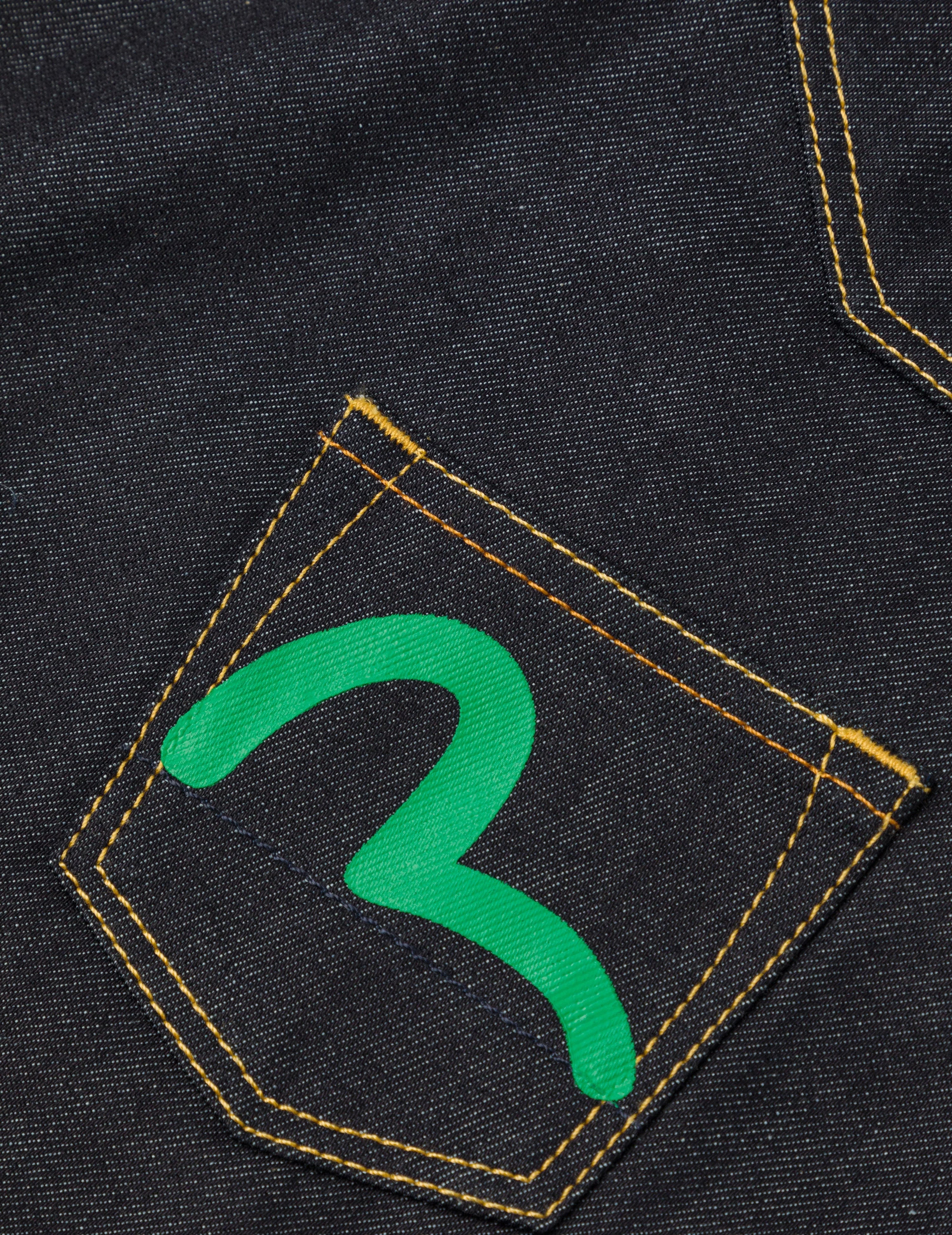 JEANS MULTI POCKET DENIM RAW INDIGO