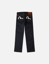 Jeans Regular Fit con tasche con stampa gabbiano #2020