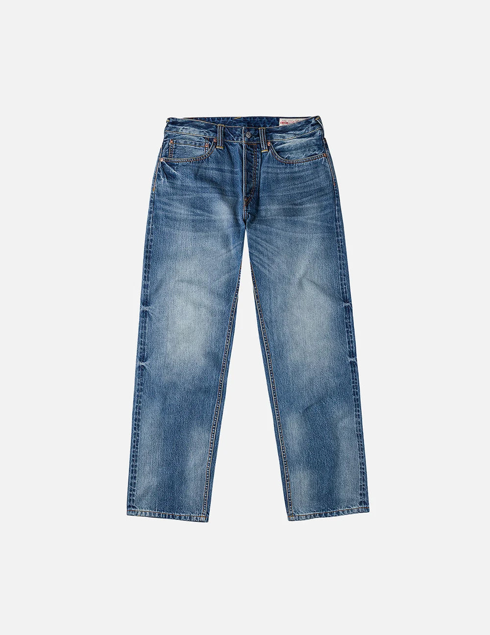 Jeans Gialli Con Stampa Daicock Regular Fit #2020