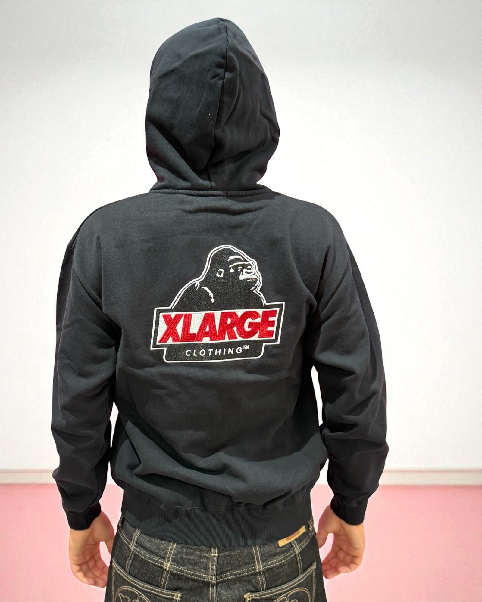 Slanted Og Zip Hooded Sweatshirt