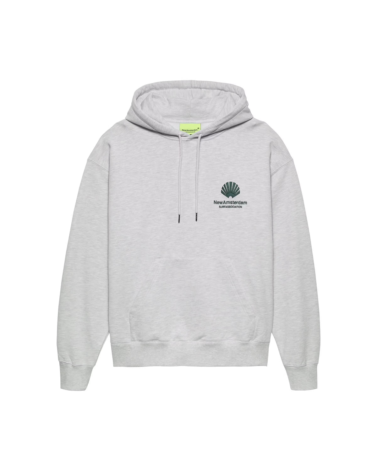 LOGO HOODIE GREY MELANGE