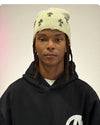 CROSS OVER BEANIE OFF WHITE