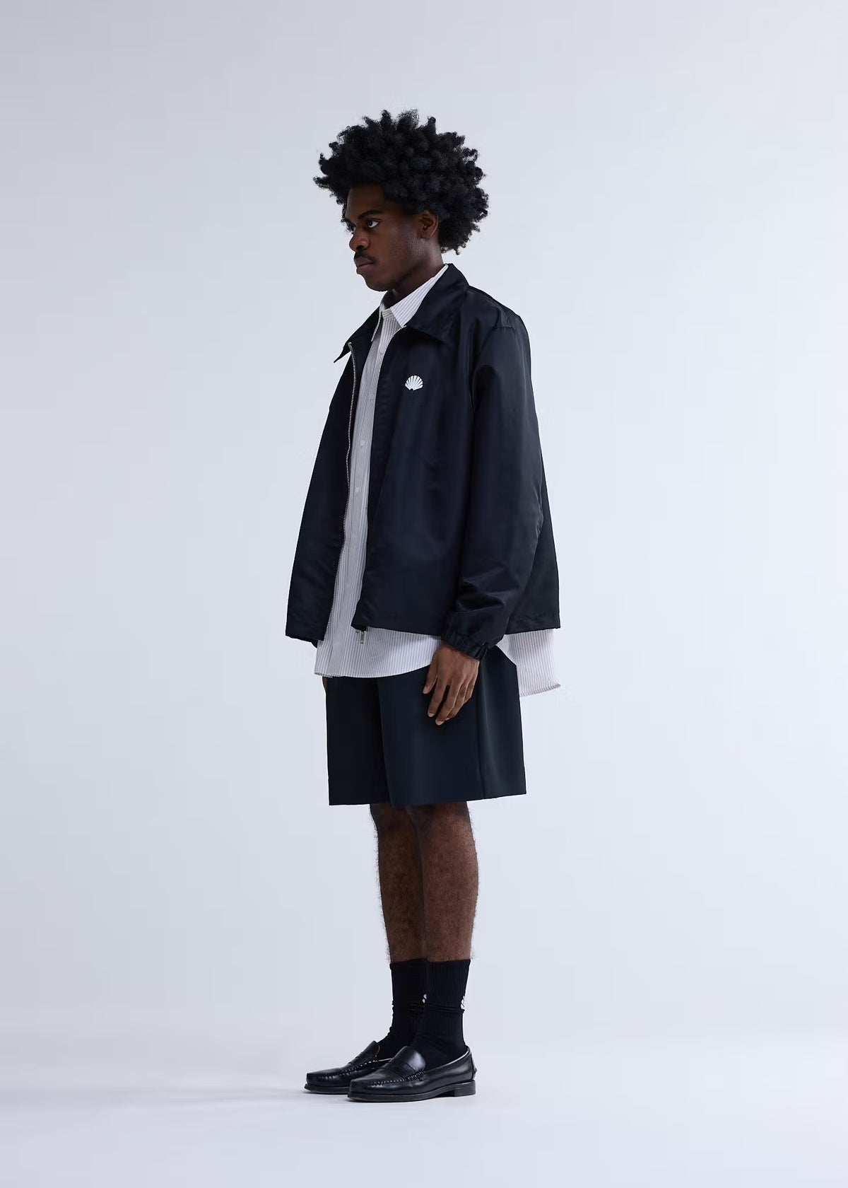 COACH JACKET BLACK