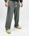 STONE WASH BLACK PANT WITH PATCH