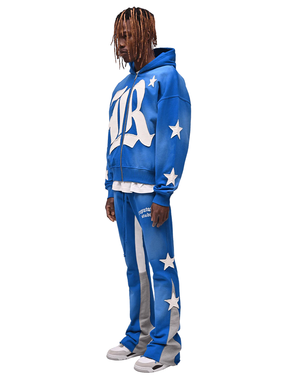 SUN FADE HOODIE - ROYAL BLUE