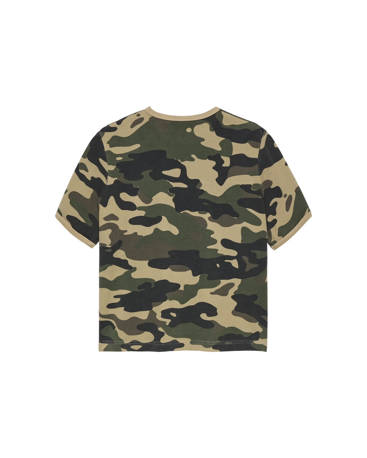 WAFFLE TEE CAMO