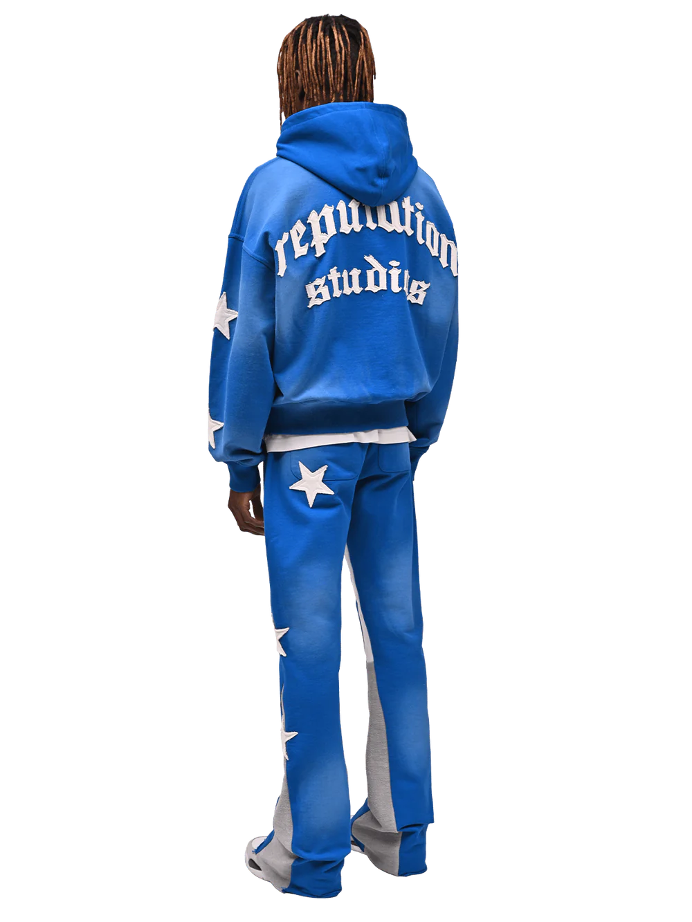 SUN FADE HOODIE - ROYAL BLUE