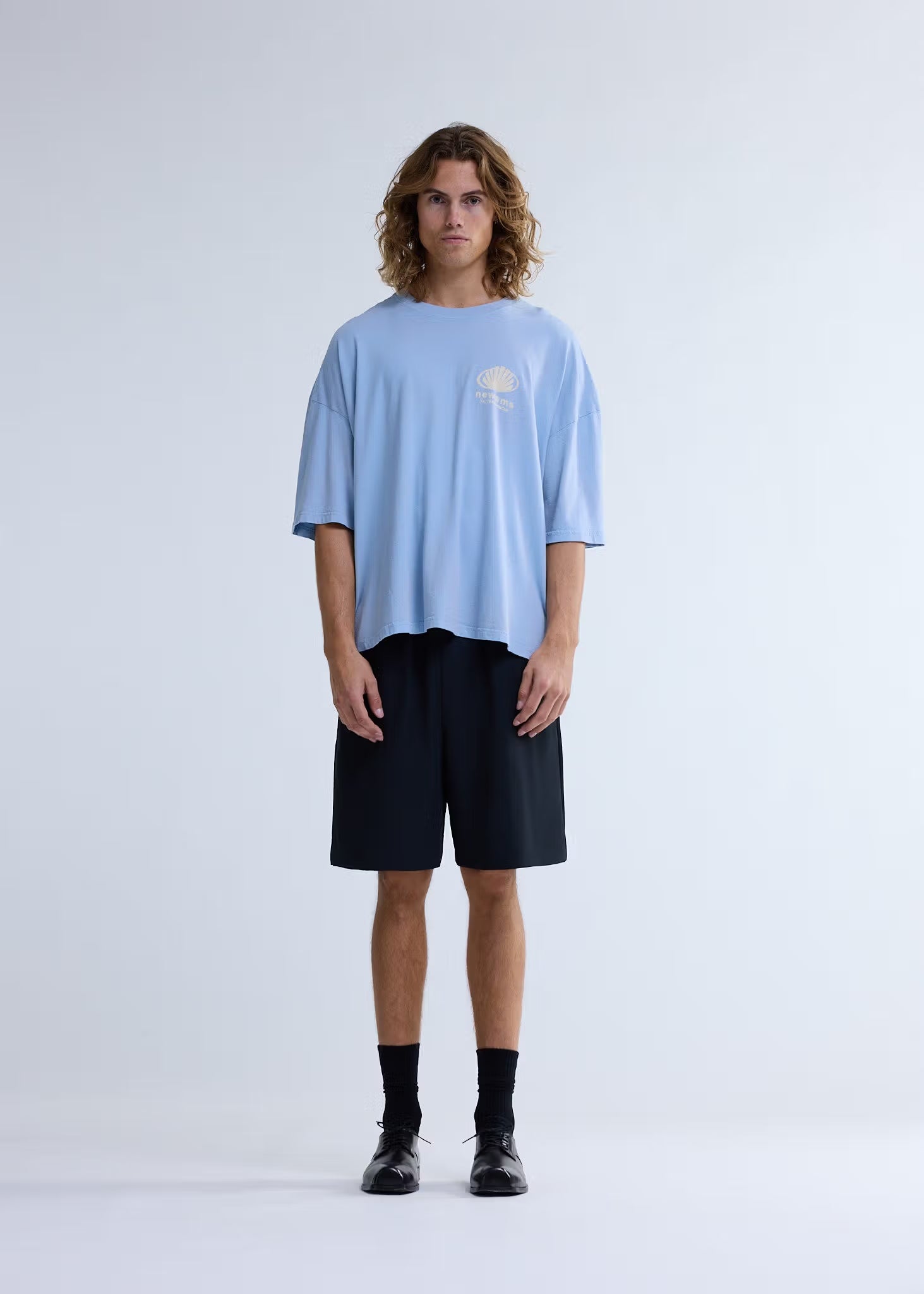 CORPORATE LOGO TEE BABY BLUE