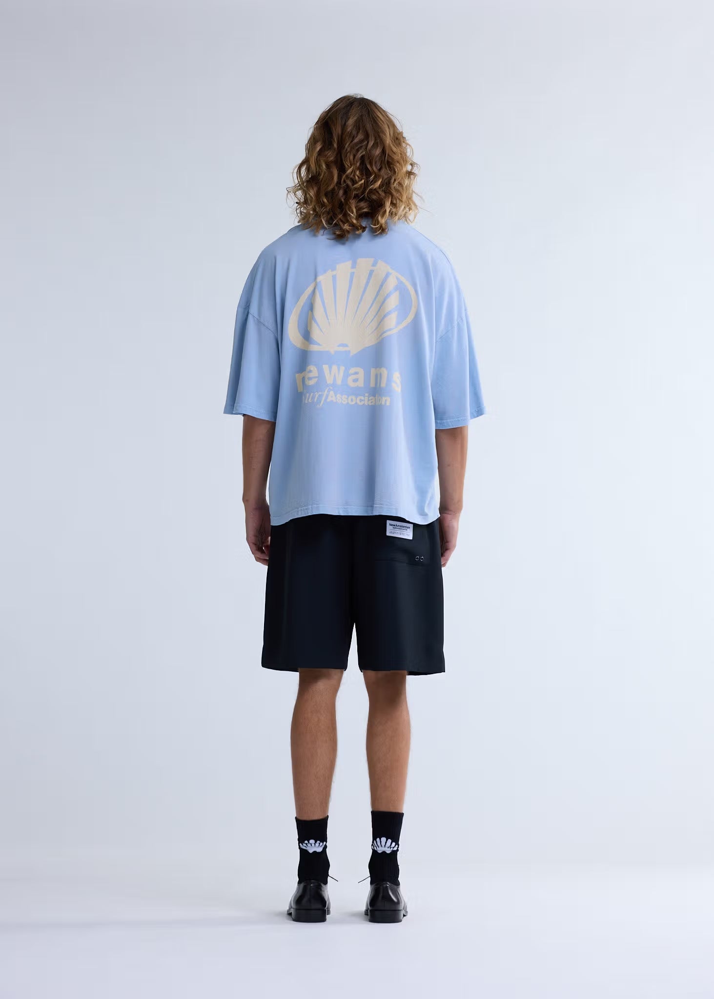 CORPORATE LOGO TEE BABY BLUE