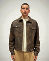 LEATHER JACKET GUESS OG