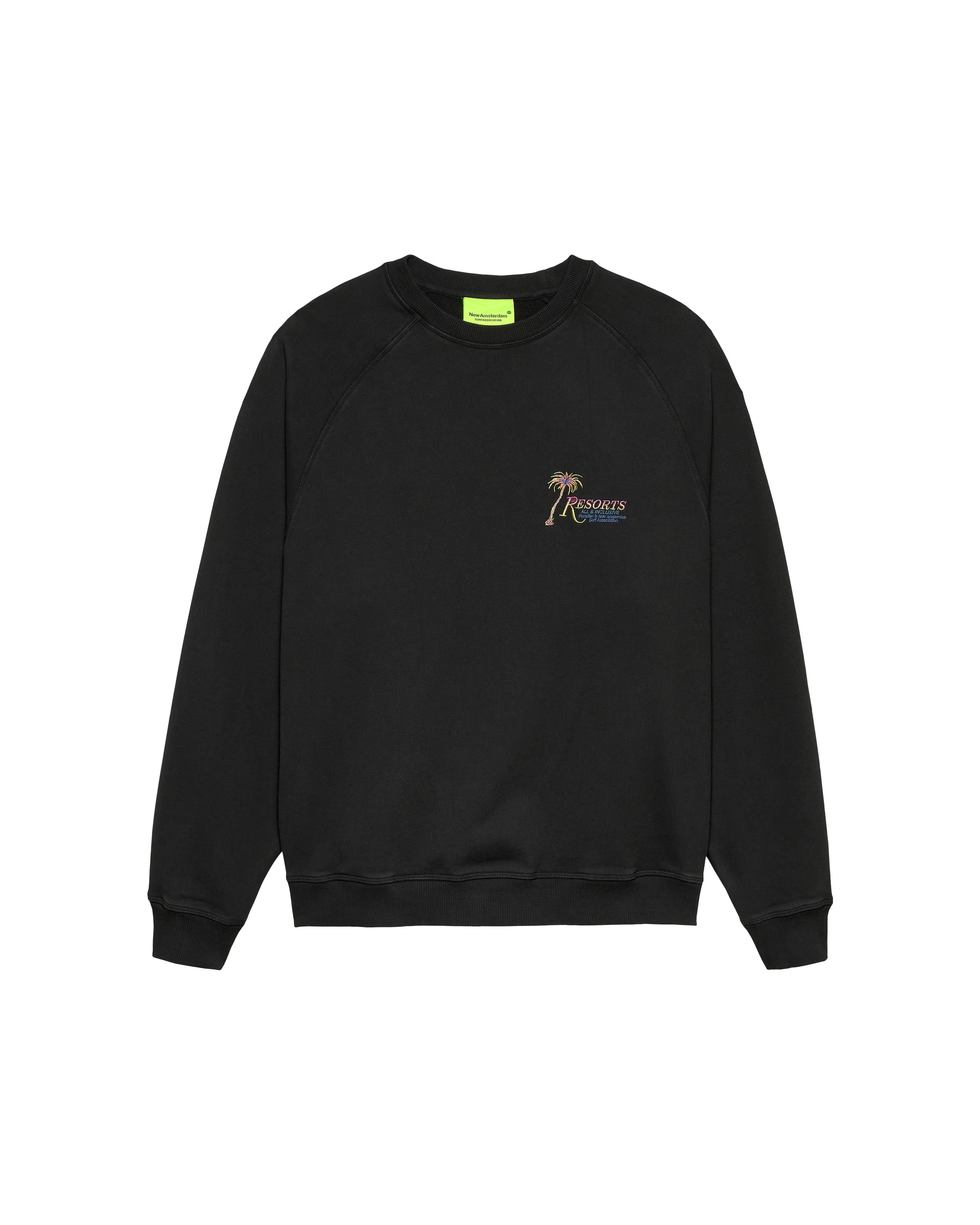 RESORTS CREWNECK BLACK