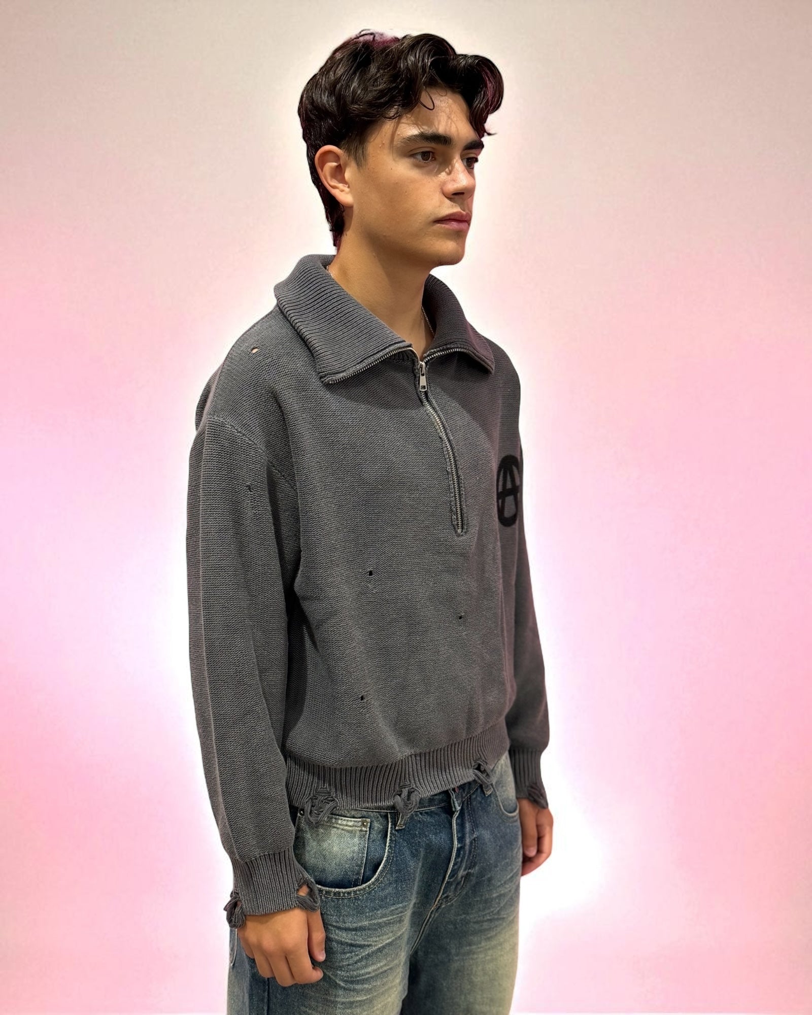 ANARCHY SWEATER GREY