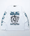 MEDITATION LONGSLEEVE WHITE BLUE