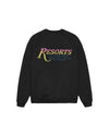RESORTS CREWNECK BLACK
