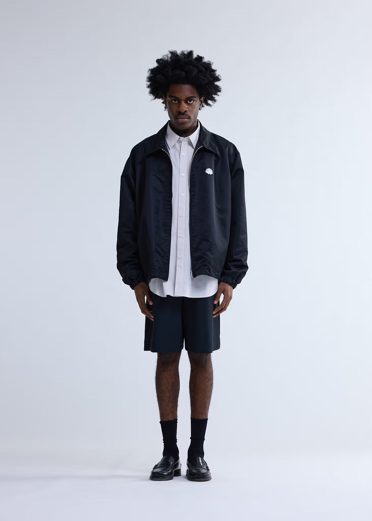 COACH JACKET BLACK