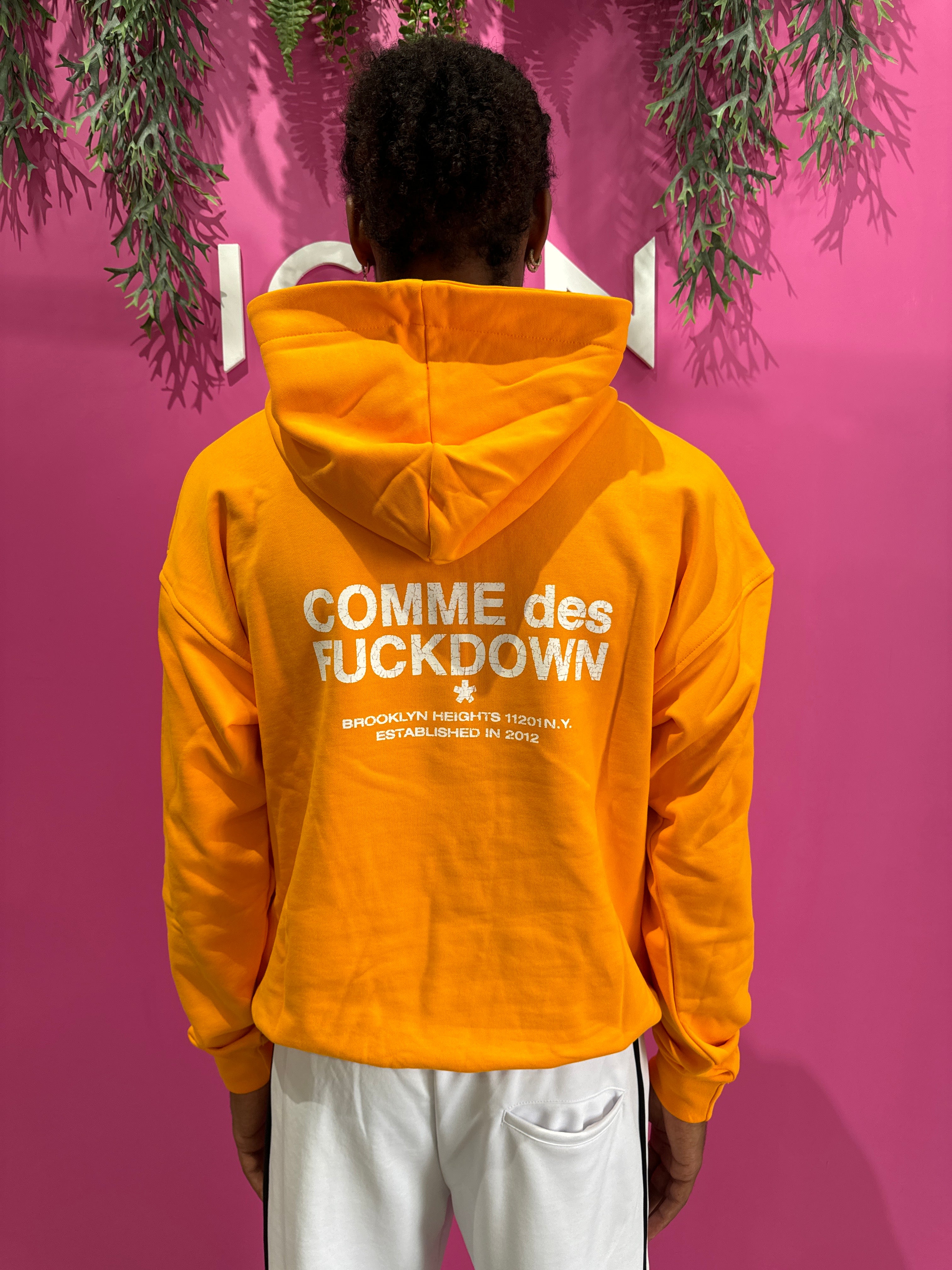 HOODIE ORANGE CDF