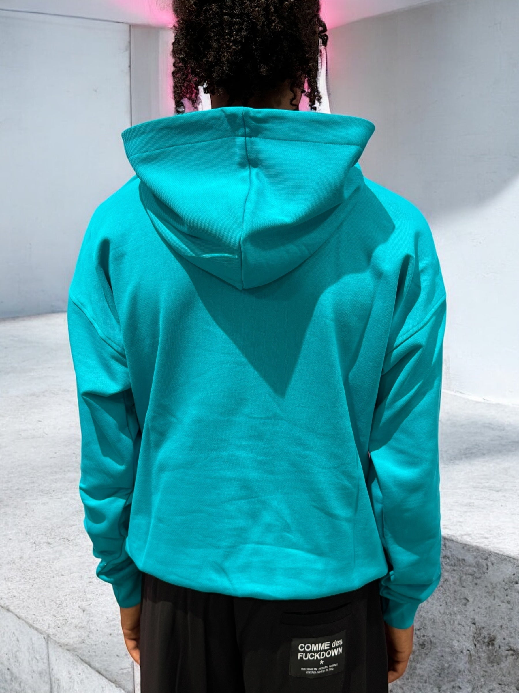 HOODIE CDF VERDE LAGO