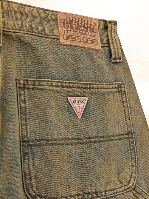 JEANS ACID WASH BROWN GUESS OG