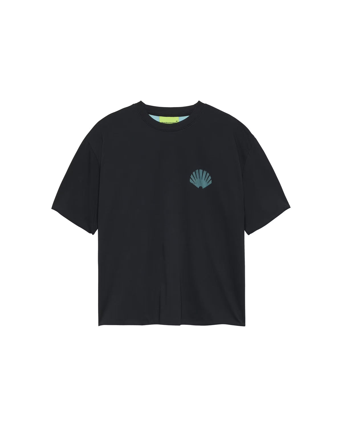 DOUBLE LAYERED LOGO TEE BLACK