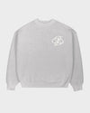 ACADEMY KNIT SWEATER GREY MELANGE