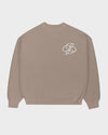 ACADEMY KNIT SWEATER STONE