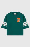 T-SHIRT OVERSIZE UOMO MODERN AMETORA VERDE BRILLANTE