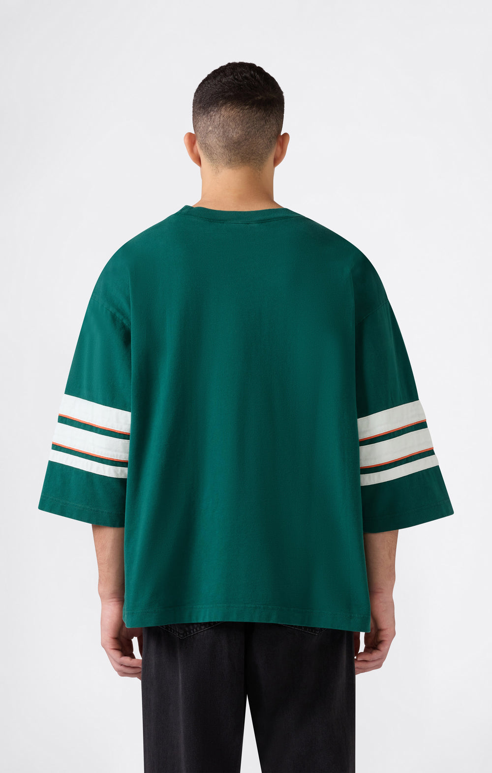 T-SHIRT OVERSIZE UOMO MODERN AMETORA VERDE BRILLANTE