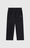 PANTALONI UOMO WIDE LEG CON INTERNO FELPATO REVERSE WEAVE NERO