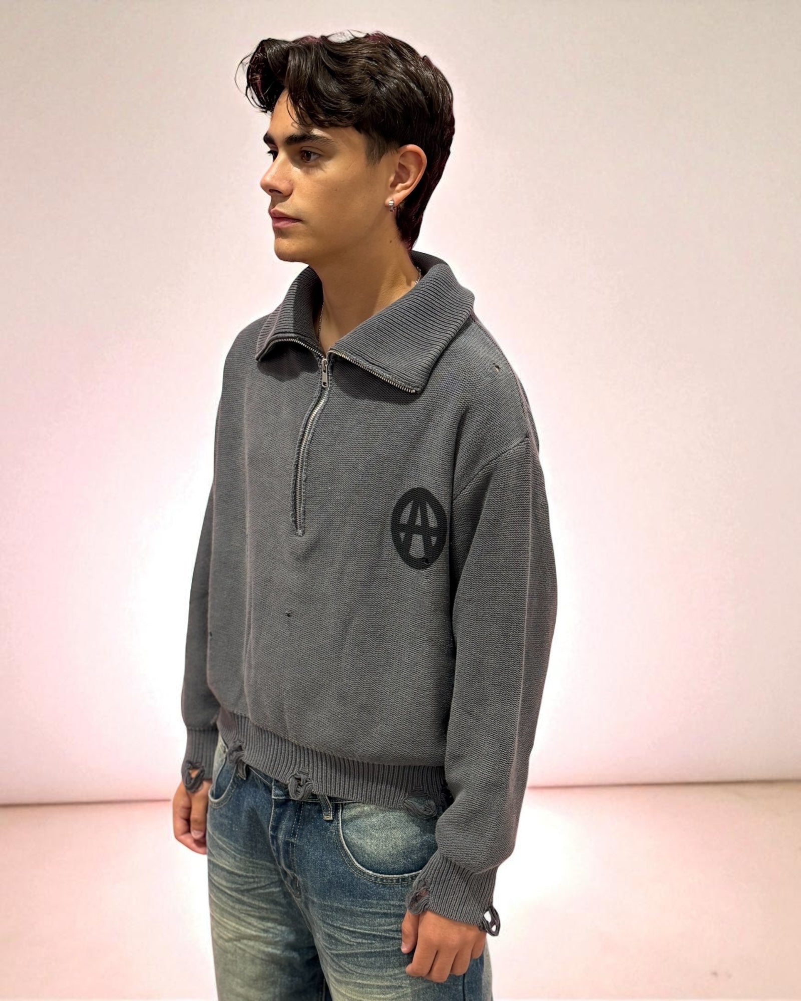ANARCHY SWEATER GREY