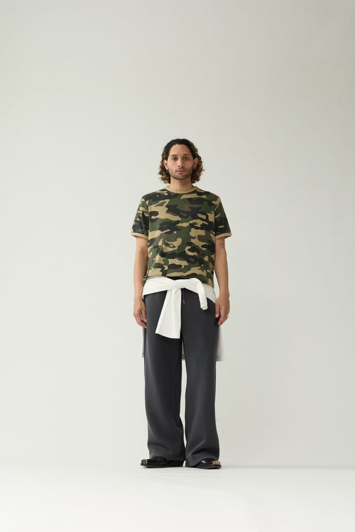 WAFFLE TEE CAMO
