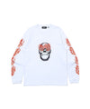 SKULL IN FLAMES LONGSLEEVE